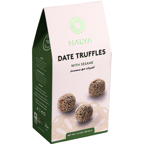 Date Truffles with Sesame Nalya 150g | تمريات بالسمسم نالیا 150غ