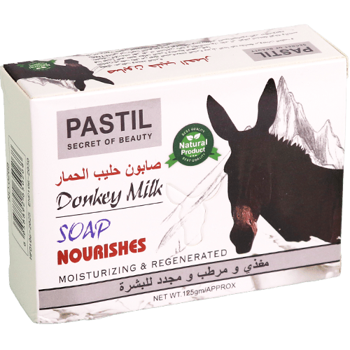 Donkey Milk Soap Pastil 125g | صابون حليب الحمير باستيل 125غ