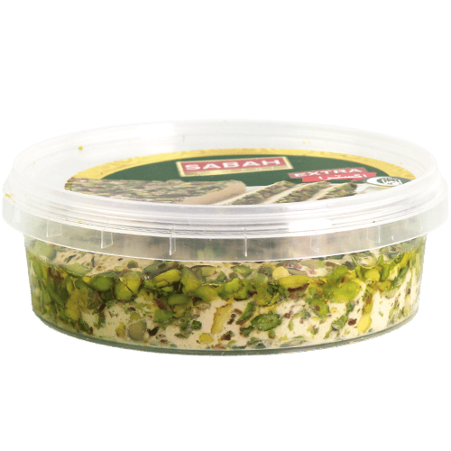 Sesame Halva Extra Pistachio Sabah Sharqi 400g | حلاوة طحينية إكسترا بالفستق صباح شرقي 400غ