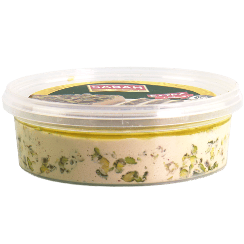 Sesame Halva Extra Pistachio Sabah Sharqi 800g | حلاوة طحينية إكسترا بالفستق صباح شرقي 800غ