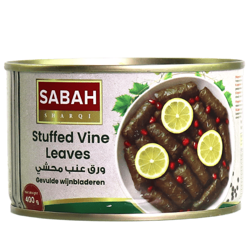 Stuffed Vine Leaves Sabah Sharqi 400g | ورق عنب محشي صباح شرقي 400غ