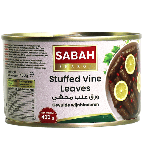 Stuffed Vine Leaves Sabah Sharqi 400g | ورق عنب محشي صباح شرقي 400غ