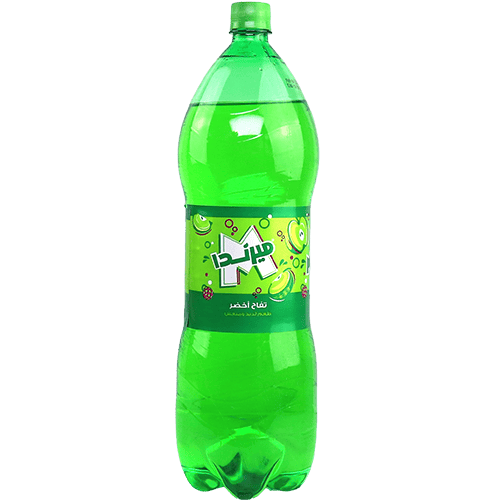 Green Apple Soft Drink Mirinda 2L | مشروب غازي بالتفاح الأخضر ميرندا 2 لتر