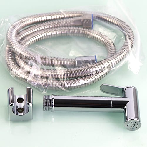 Stainless Steel Toilet Bidet Sprayer with Brass Core Vesta | شطاف تواليت ستانلس ستيل بقلب نحاس فيستا