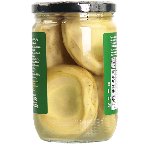 Artichoke Bottoms Zahr Albustan 600g | قلوب ارضي شوكي زهر البستان 600غ