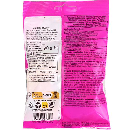 Fini Bubble Gum Balls 90g | كرات العلكة فقاعات فيني 90غ