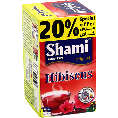 Shami Hibiscus Tea 12 Bags | كركديه الشامي 12 ظرف