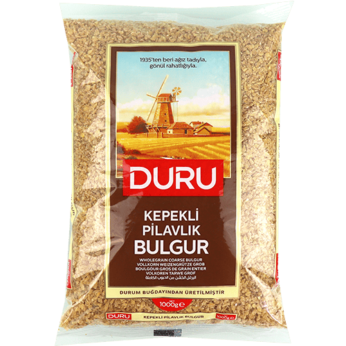Whole Grain Bulgur (Kepekli) Duru 1000g | برغل خشن من  الحبوب الكاملة (كبيكلي) دورو 1000غ