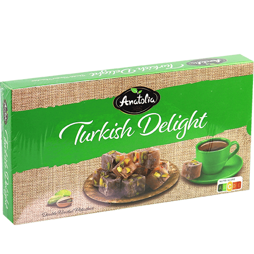 Turkish Delight with Pistachio Anatolia 350g | حلقوم بالفستق اناتوليا 350غ