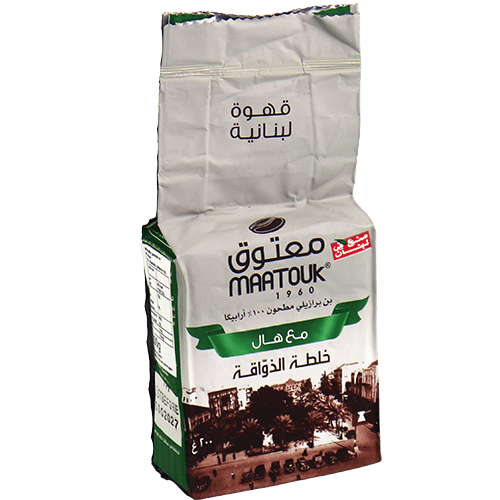Lebanese Coffee with Cardamom Maatouk 200g | قهوة لبنانية مع هال معتوق 200غ