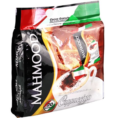 Cappuccino Classic with Cocoa Mahmood 20 Sachets | كابتشينو كلاسيك مع الكاكاو محمود 20 ظرف