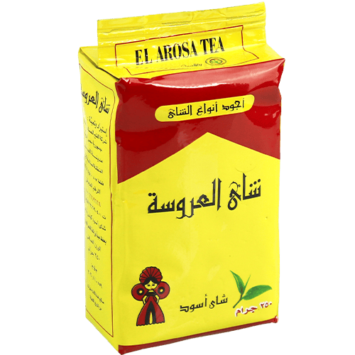 El Arosa Black Tea 250g | شاي العروسة أسود 250غ