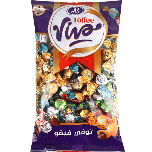 Assorted Toffee Viva JR 900g | توفي مشكل فيفو 900غ