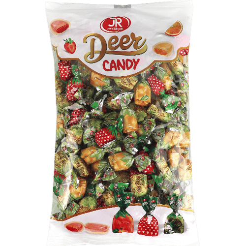 Assorted Fruit Candy Deer JR 900g | حلوى الفواكه المشكلة دير جي أر 900غ