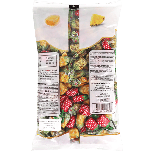 Assorted Fruit Candy Deer JR 900g | حلوى الفواكه المشكلة دير جي أر 900غ