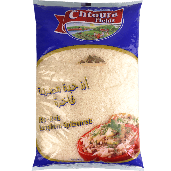 Chtoura Fields Egyptian Rice 5kg | رز حبة مصرية شتورة فيلدز 5 كغ
