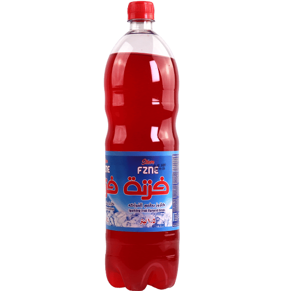 Sparkling Fruit Flavored Drink FZNE 1.5L | مشروب غازي بنكهة الفواكه فزنة 1.5 لتر
