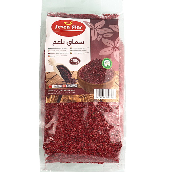 Fine Ground Sumac Seven Star 250g | سماق ناعم سفن ستار 250غ