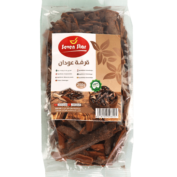 Cinnamon Bark Sticks Seven Star 250g | قرفة عودان لحاء سفن ستار 250غ