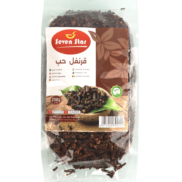 Whole Cloves Seven Star 250g | قرنفل حب سفن ستار 250غ