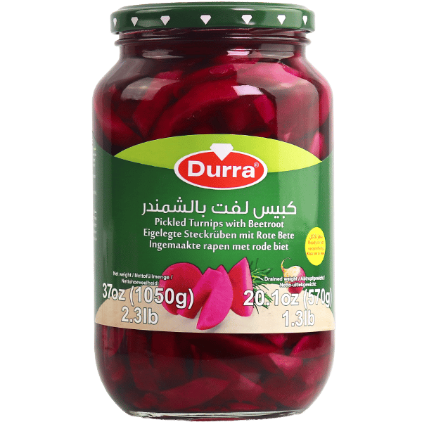Pickled Turnips with Beetroot Durra 1050g | مخلل لفت بالشمندر درة 1050غ