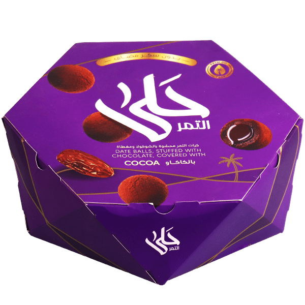 Date Balls with Chocolate & Cocoa Makki 500g | حلى التمر بالشوكولا والكاكاو مكي 500غ