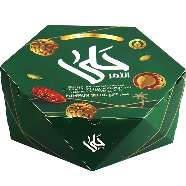 Date Balls with Pumpkin Seeds Makki 500g | حلى التمر ببذور القرع مكي 500غ