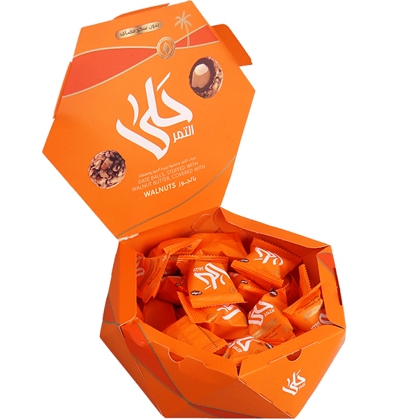 Date Balls with Walnuts Makki 500g | حلى التمر بالجوز مكي 500غ