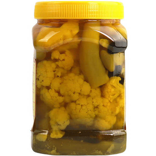 Mixed Pickled Vegetables Delal Jar | طرشي مشكل حامض دلال مرطبان