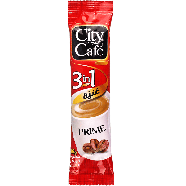 3 in 1 Coffee City Cafe 6 Sticks | ستة ظروف قهوة 3 ب 1 سيتي كافيه