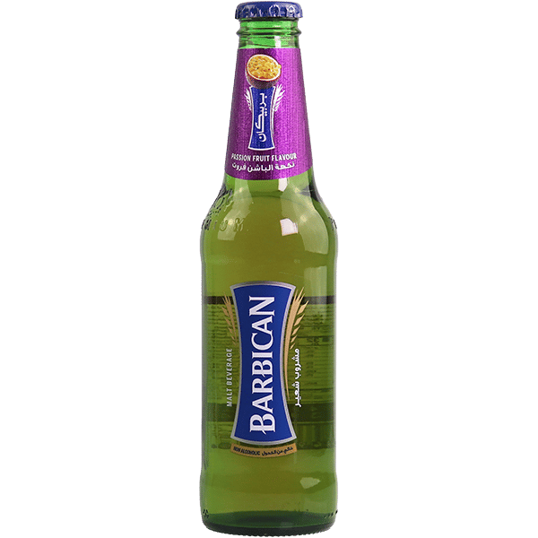 Passion Fruit Non-Alcoholic Malt Drink Barbican 330ml | مشروب شعير بنكهة الباشن فروت باربيكان 330مل
