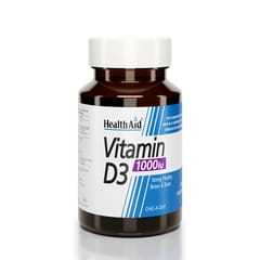 HealthAid - Vitamin D3 1000iu (Cholecalciferol)-30 Tablets