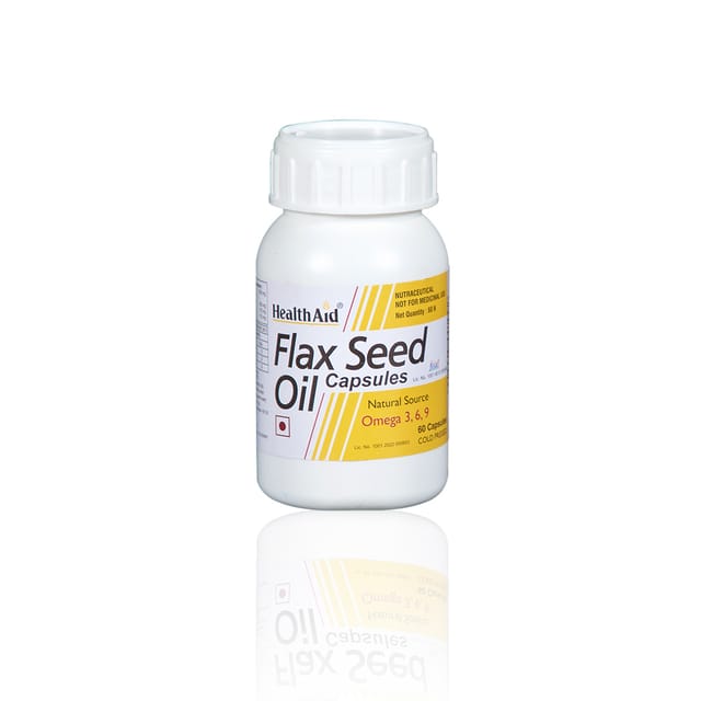 HealthAid - Flaxseed Oil 1000mg (Omega 3.6.9) -60 Capsules
