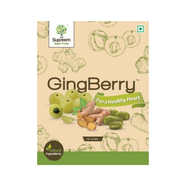 Gingberry™ - Healthy Heart Candy (Ginger & Amla extracts) – 50’s pack.