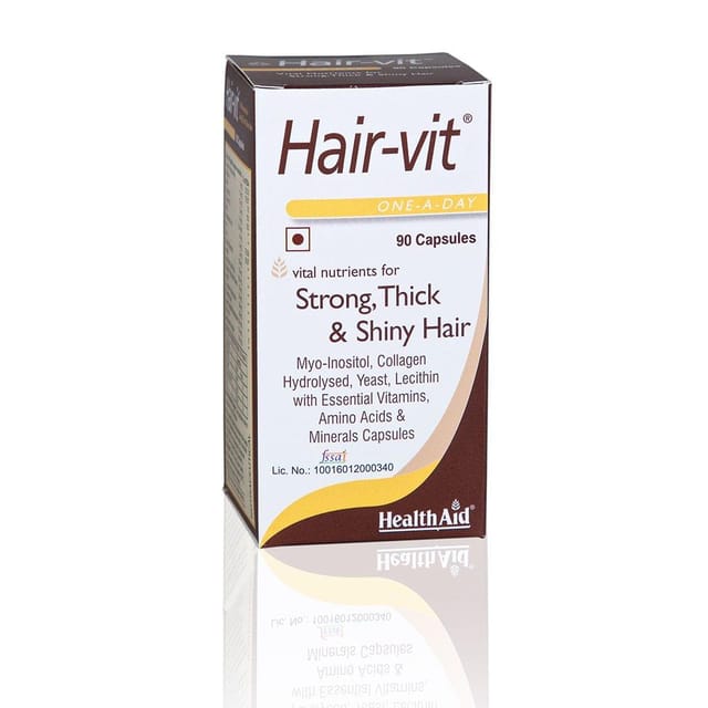 HealthAid - Hair-vit -90 Capsules