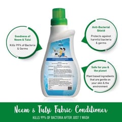 Tropical Dew - Liquid Detergent + Fabric Conditioner + Neem and Tulsi Fabric Conditioner- Pack of 3