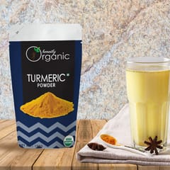 Honestly Organic Turmeric Powder/ Haldi Powder (USDA Organic Certified, 100% Pure & Natural, High in Curcumin) - 150g (Pack of 2)