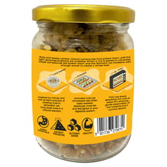 Activated Organic Walnuts - Mildly Salted (USDA Organic, Long Soaked & Air Dried to Crunchy Perfection) - 100g
