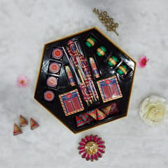 DIBHA-RUCHOKS Diwali Premium Kandil Chocolates Gift Hamper 435g With Holder & Wire (K5)