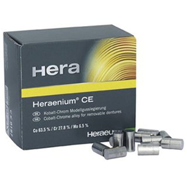 Kulzer Heraenium CE (Chrome Cobalt) CoCr Partial Denture Alloy 1kg