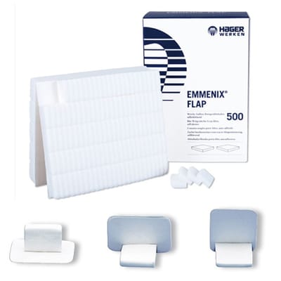 Hager & Werken Emmenix-Flap Soft Bite X-Ray Foam Flaps - Pack 500