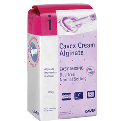 Cavex Cream Alginate 500gm Sachet