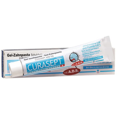 Curasept Toothpaste Gel - 0.05% with Chlorhex and Fluoride, 75ml, ADS705