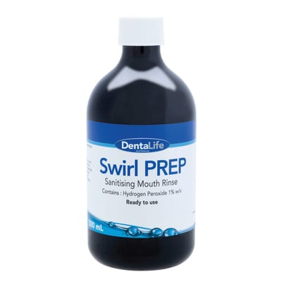 Dentalife Swirl PREP Mouthrinse - 500ml