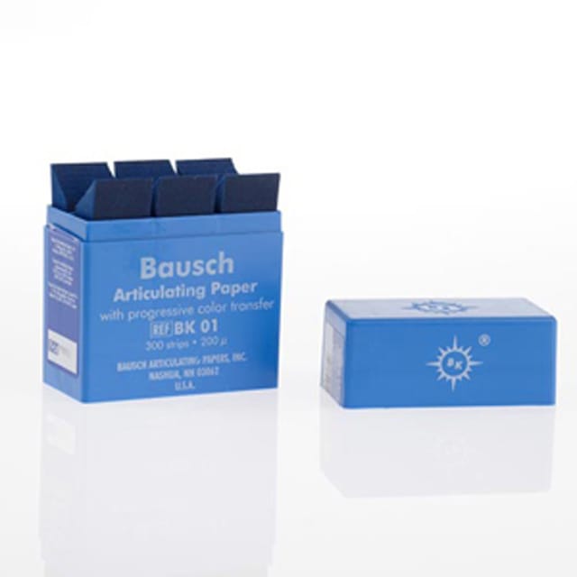 Bausch 200micron Articulating Paper - Blue 300Sheets