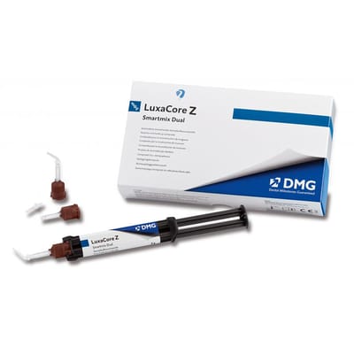 DMG LuxaCore-Z Dual Smartmix 9gm Syringe - Pack 2