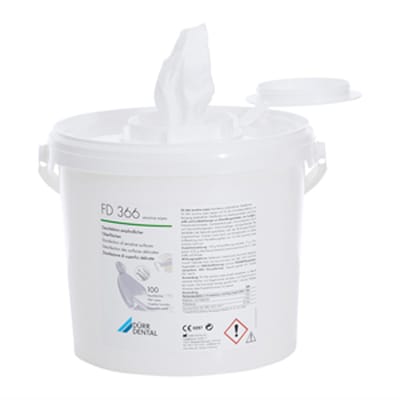 Durr FD 366 Sensitive Rapid Disinfection 100Wipes Tubs & Refills