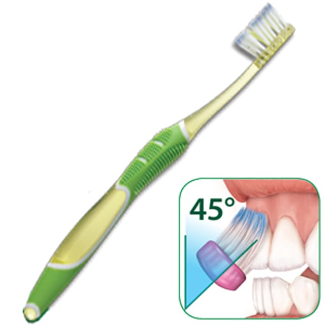 Gum Toothbrush Technique Pro Deep Clean Soft Compact Head, 525