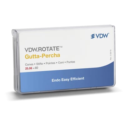 VDW ROTATE Gutta Percha 28mm - Pack 60