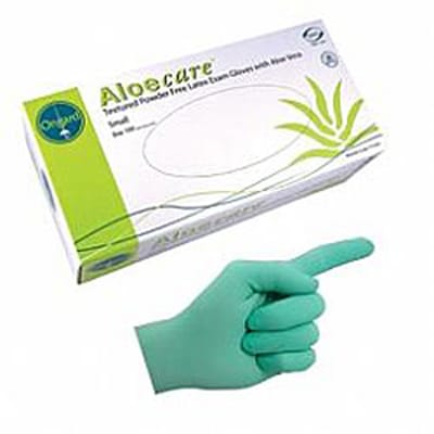 Ongard Aloecare Latex, Powder Free Gloves - Ctn 10